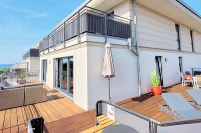 Ferienwohnung Villa Bernstein - Penthouse meerZEIT